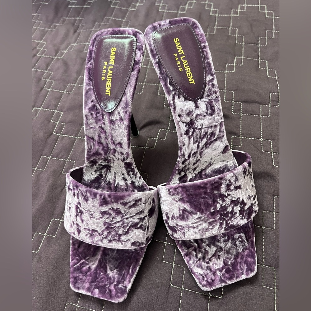 YSL Valvet Mules, Size: 38